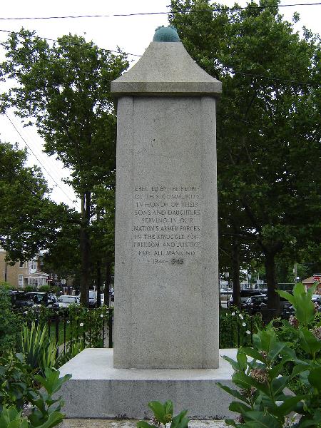 Zoom on the image : Liberty Avenue War Memorial